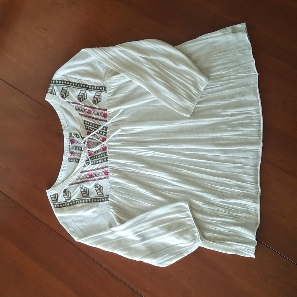 American Eagle Embroidered Shirt
